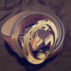 Women’s Gucci Webbed Belt